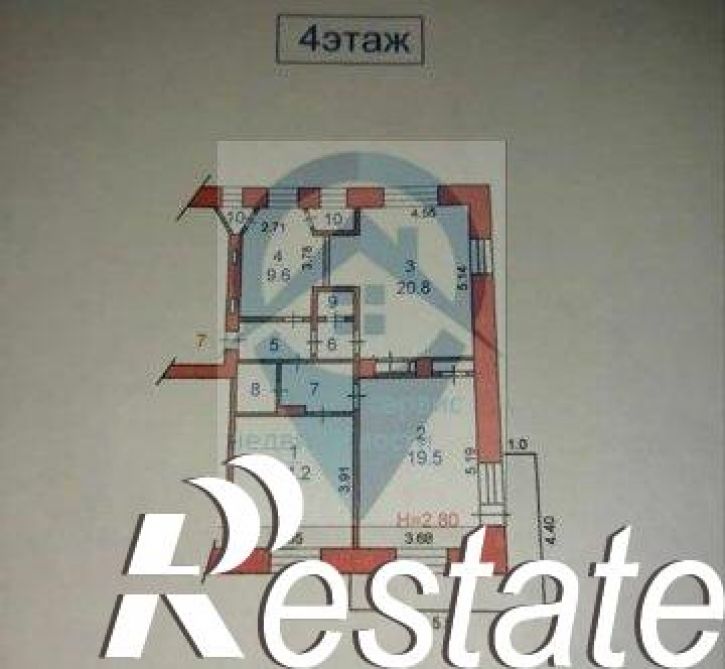 3-комн квартира улица Соревнования, 2,  д. 2